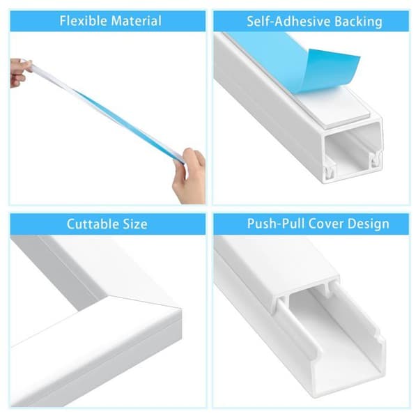 Moulding - kabelränna - kabelskåp - sockel - kabelkanal - Aiqinu clips