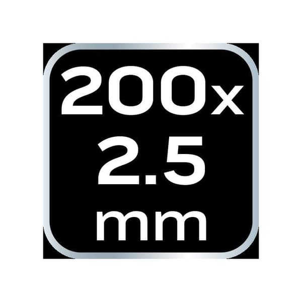 Kabelbuntar EXTREME 2,5 × 200 mm, svarta, 20 st.