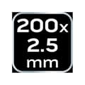 Miniatyrbild 3 av 6: Kabelbuntar EXTREME 2,5 × 200 mm, svarta, 20 st.