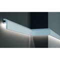 Miniatyrbild 3 av 3: PROVISTON LED-list 34 x 79 x 2000 mm PU Vit Corniche Motståndskraftig 2 m