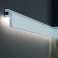Miniatyrbild 1 av 3: PROVISTON LED-list 34 x 79 x 2000 mm PU Vit Corniche Motståndskraftig 2 m