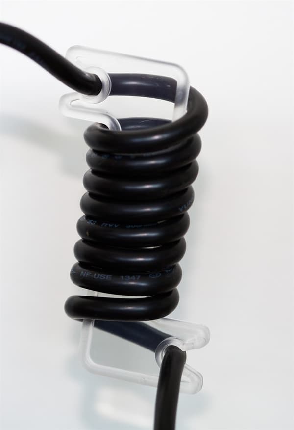 3-pak enkel kabelholder