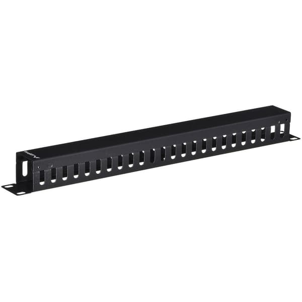 Lanberg AK-1201-B rack tilbehør Kabelstyringspanel