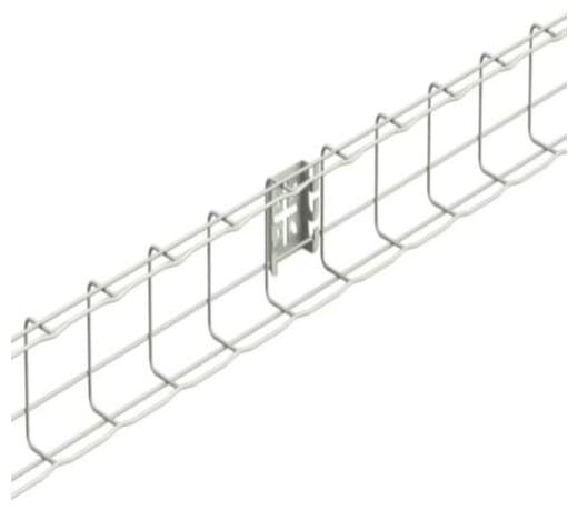CM 50XL GS beslag - lysbeslag til 50 og 100 mm brede kanaler, sendzimirgalvaniseret, System E90