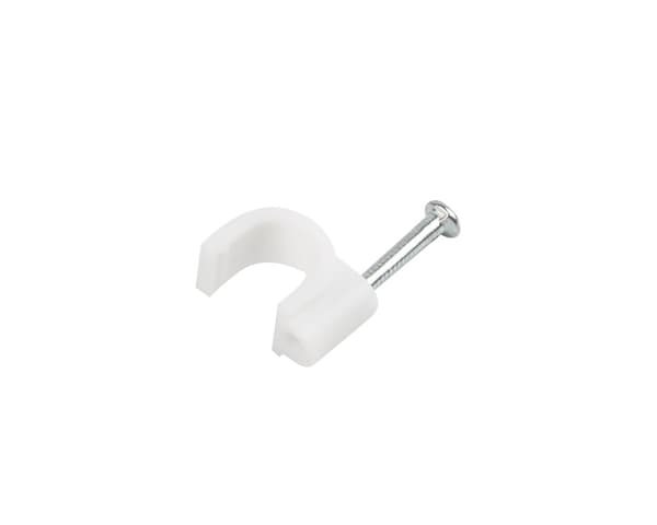 Cable Clips 7mm 100st - Kabelklammer Vita