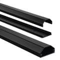 Miniatyrbillede 1 af 2: Hama Aluminium Kabelkanal Kantet 110/3,3/1,7 Cm Sort