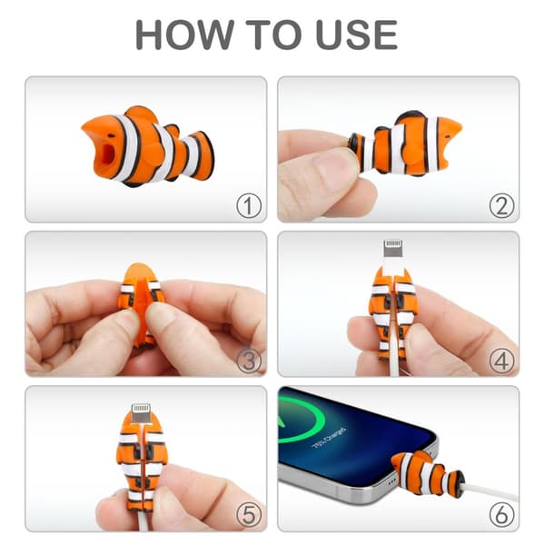 Beskyttelse mod kabelbrud Opladningskabel USB-beskyttelse