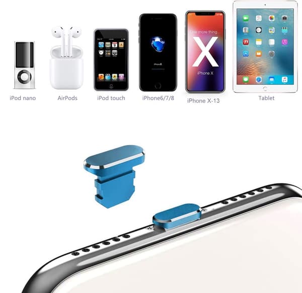 Skyddskåpa för Apple iPhone - Dammskyddande plugg plugg för laddningsport dammtät