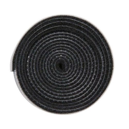ORGANIZATOR cabluri tip Velcro Baseus Colourful Circle, 1m, negru "ACMGT-E01" - 6953156293441