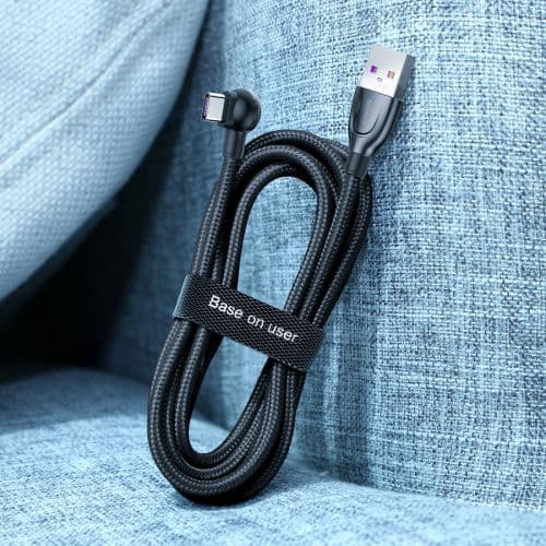 Baseus Tool Rainbow Circle Velcro Straps 3m Black (ACMGT-F01)