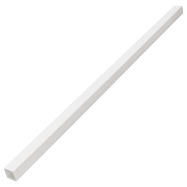 vidaXL selvklæbende kabelkanal 25x16 mm 30 m PVC