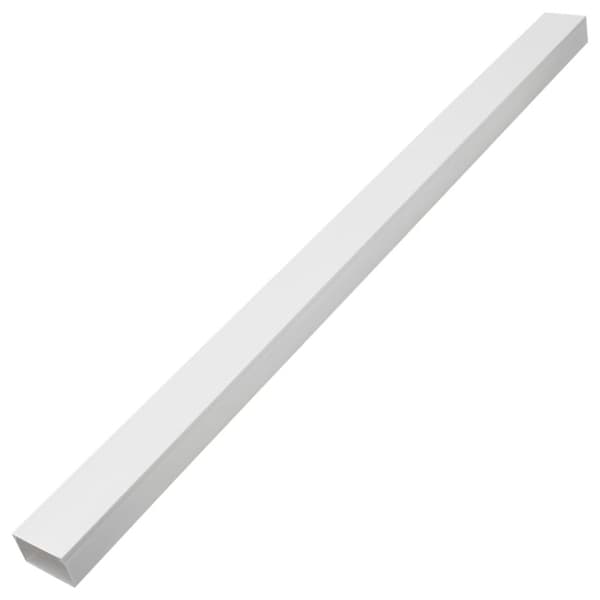 vidaXL selvklæbende kabelkanal 100x60 mm 30 m PVC