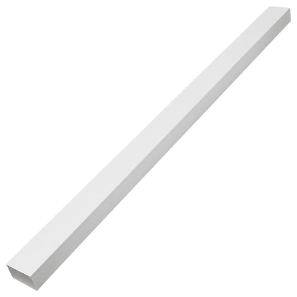 vidaXL Johtokanava itsekiinnittyvä 100x40 mm 30 m PVC