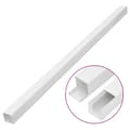 Miniatyrbillede 3 af 9: vidaXL kabelkanaler 150x50 mm 10 m PVC