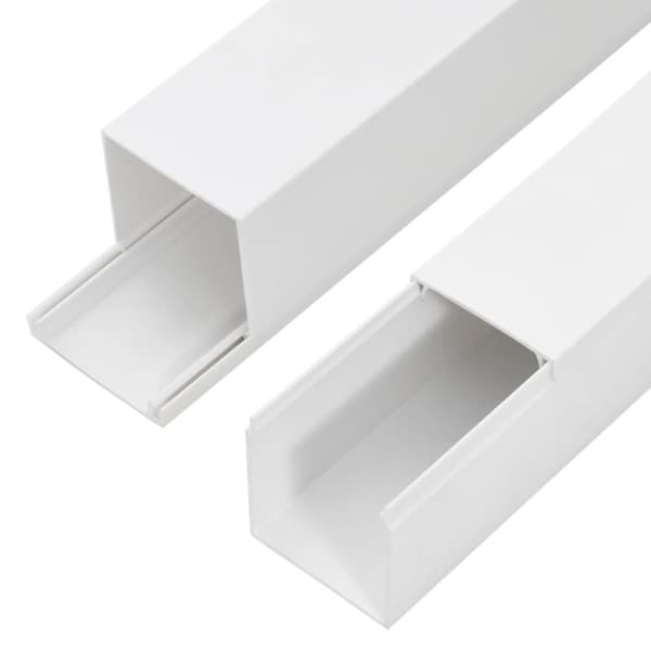 vidaXL kabelkanaler 150x50 mm 10 m PVC