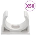 Miniatyrbild 4 av 8: vidaXL Kabelkanal med klämmor Ø30 mm 30 m PVC