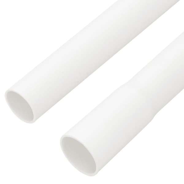 vidaXL Kabelkanaler med klips Ø20 mm 10 m PVC