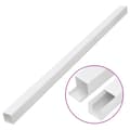 Miniatyrbillede 3 af 9: vidaXL kabelkanaler 60x40 mm 30 m PVC