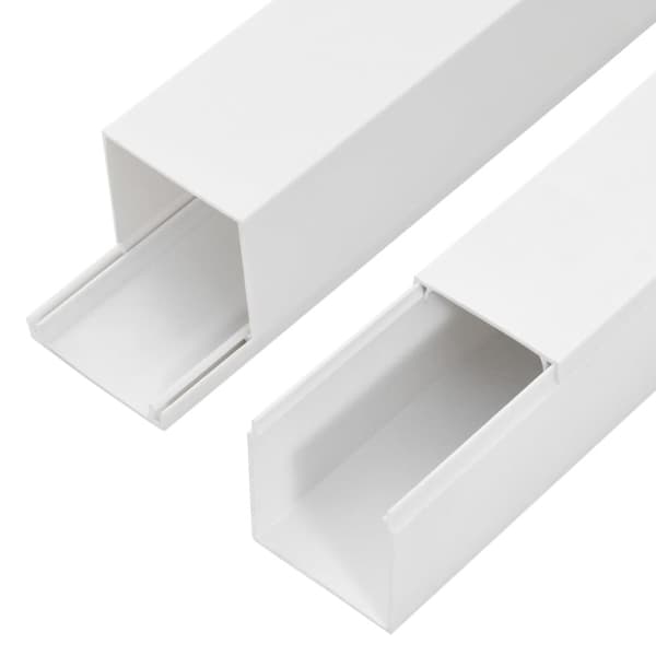vidaXL kabelkanaler 40x25 mm 30 m PVC