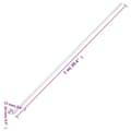 Miniatyrbillede 9 af 9: vidaXL kabelkanaler 15x10 mm 10 m PVC