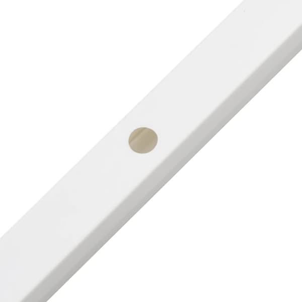 vidaXL Kabelkanaler 10x10 mm 30 m PVC