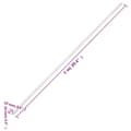 Miniatyrbillede 9 af 9: vidaXL kabelkanaler 10x10 mm 30 m PVC