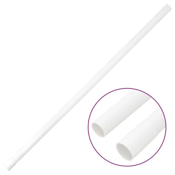 vidaXL Johtokanava kiinnikkeillä Ø25 mm 30 m PVC -  Kaapelinohjaus