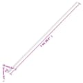 Miniatyrbillede 10 af 10: vidaXL kabelkanaler 10x10 mm 10 m PVC -  Kabelstyring