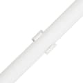 Miniatyrbillede 7 af 8: vidaXL kabelkanaler med clips Ø25 mm 10 m PVC -  Kabelstyring