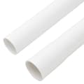 Miniatyrbillede 6 af 8: vidaXL kabelkanaler med clips Ø30 mm 10 m PVC -  Kabelstyring