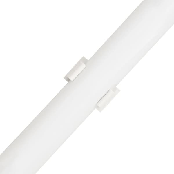 vidaXL kabelkanaler med clips Ø30 mm 10 m PVC -  Kabelstyring