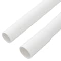 Miniatyrbillede 6 af 8: vidaXL kabelkanaler med clips Ø16 mm 30 m PVC -  Kabelstyring