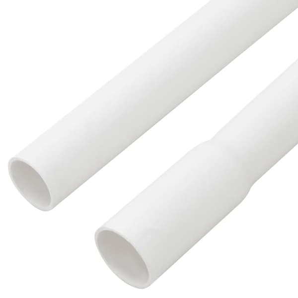 vidaXL kabelkanaler med clips Ø16 mm 30 m PVC -  Kabelstyring