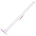 Miniatyrbillede 8 af 8: vidaXL kabelkanaler med clips Ø16 mm 30 m PVC -  Kabelstyring