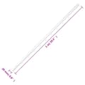 Miniatyrbillede 8 af 8: The Living Store kabelkanaler med clips Ø20 mm 30 m PVC -  Kabelstyring