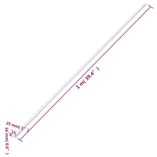 kabelkanaler 25x16 mm 10 m PVC