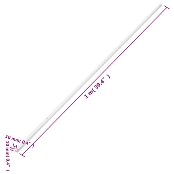 kabelkanaler 10x10 mm 30 m PVC