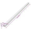 Miniatyrbillede 9 af 9: kabelkanaler 40x25 mm 10 m PVC