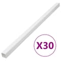 Miniatyrbillede 1 af 9: kabelkanaler 100x40 mm 30 m PVC
