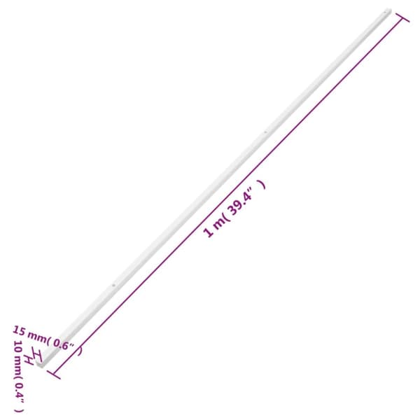 kabelkanaler 15x10 mm 30 m PVC