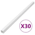 Miniatyrbillede 1 af 9: kabelkanaler 100x60 mm 30 m PVC