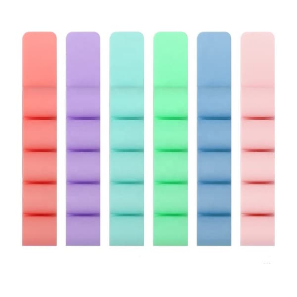 Silikone kontororganisator til penkabler, pink