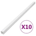 Miniatyrbild 1 av 2: Kabelkanal 60x40 mm 10 m PVC