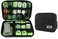 Miniatyrbild 1 av 9: Multifunktionell kabelorganisatör, bärbar förvaringsväska för mobiltelefon, hårddisk, datakablar, USB-kablar och laddare