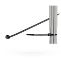 MicroConnect kabelbinder 100 stk. sort. 203 mm x 3,5 mm, CABLETIE4
