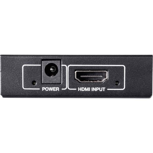 SpeaKa Professional 2 Port HDMI-Splitter 3D-rendering möjligt 1920 x 1080 pixel Svart