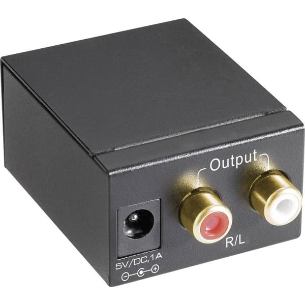 AV Konverter [Toslink, RCA-digital - RCA] SpeaKa Professional SP-DAC-TKC