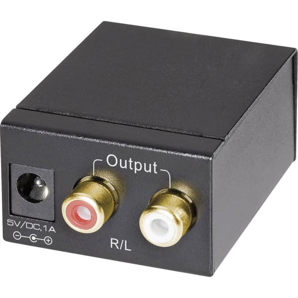 AV Konverter [Toslink, RCA-digital - RCA] SpeaKa Professional SP-DAC-TKC
