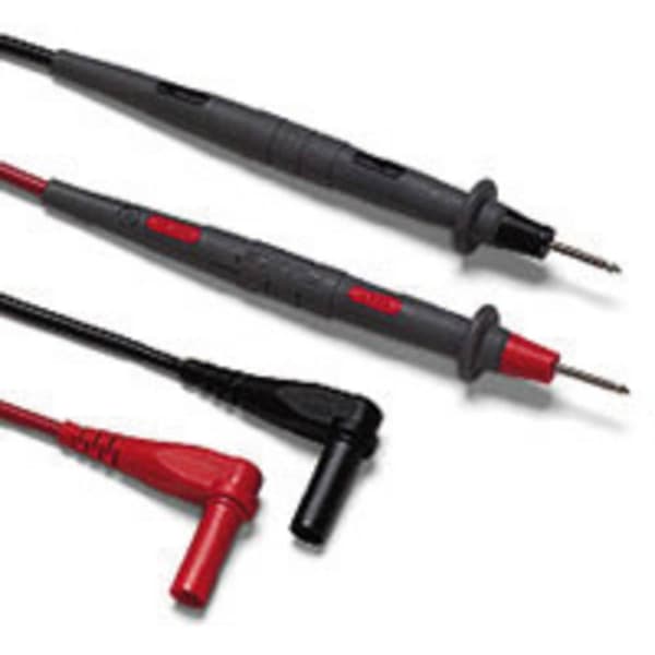 Fluke TL71-1 Säkerhets-mätledning-Set Laminerade stickdon 4 mm Prob 1.50 m Svart, Röd 1 st