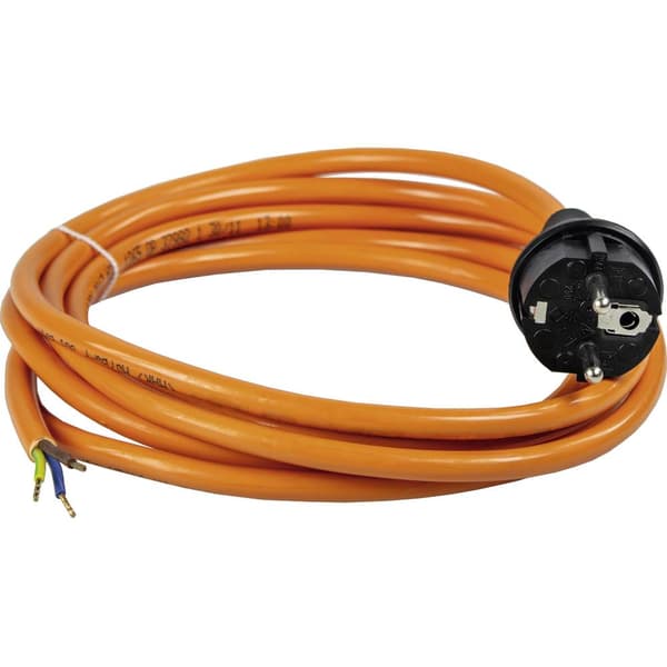 AS Schwabe 70919 Anslutningskabel Ström Orange 5.00 m